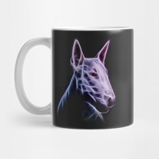 Bull Terrier CyberPunk Portrait Loft and Spiritual Style Mug